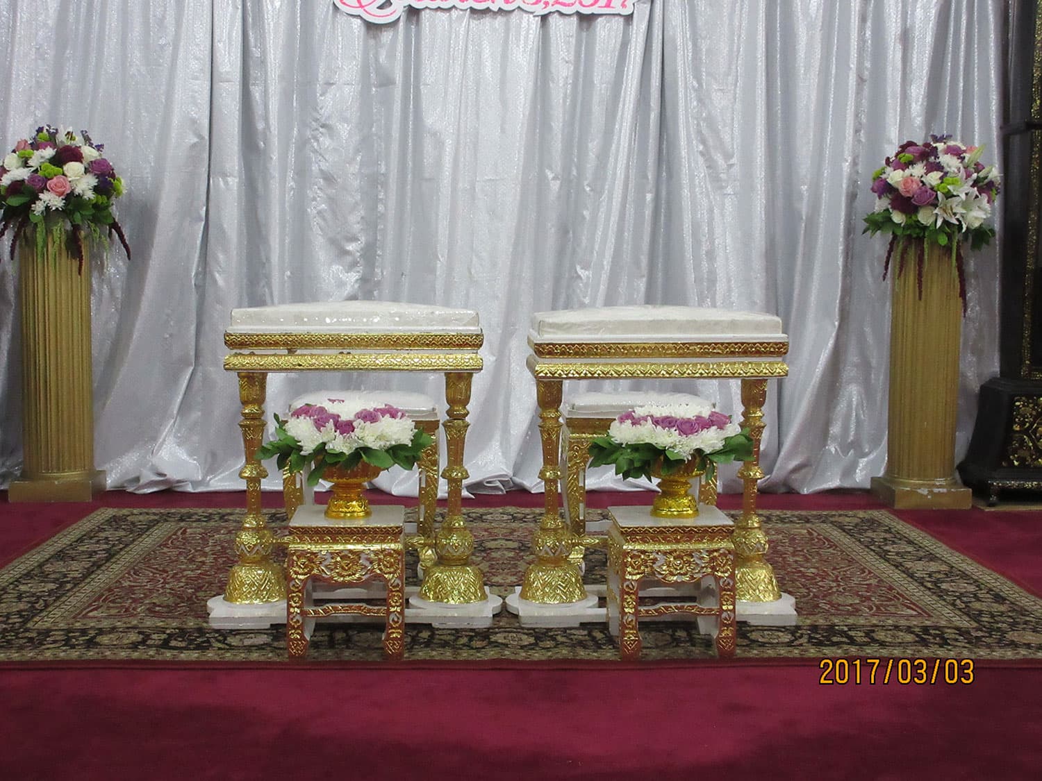 Traditional Thai wedding ceremony